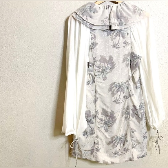 NWT Coach Palm Tree Mini Dress Women $695 size 2 - Picture 6 of 10